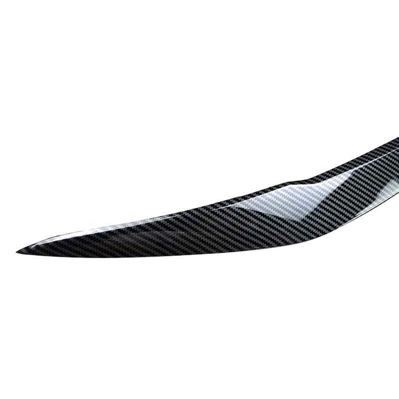 1Pair Car Front Headlight Eyebrow Eyelid Cover Accessories For BMW 1 Series F20 Late 118i 120i 2015 2016 2017 2018