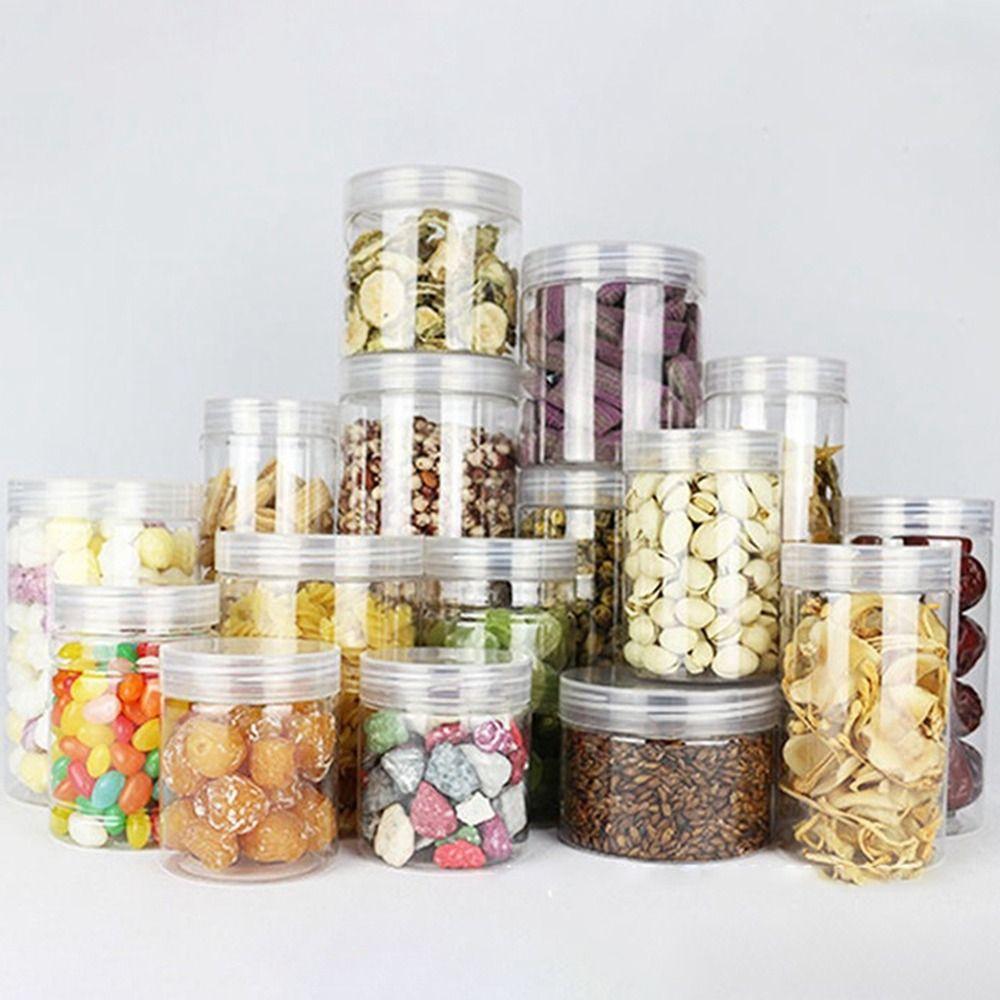 Grain With Cover Sealed Food Round Storage Tank Biscuit Tank Food Container Sealed Cans