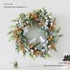 Creative Christmas Door & Window Wreath - Rattan Wall Hanging Ornament for Holiday Decor