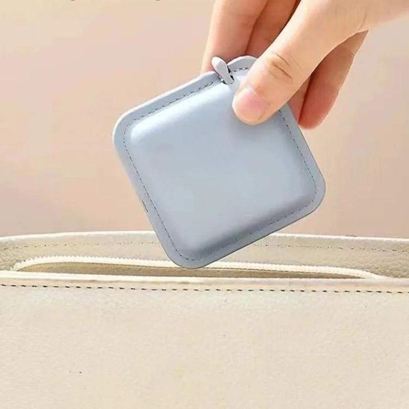 1pc Soft Square Tape Measure Push Button Measuring Tape Body Measuring Soft Tape Retractable Inch Tape For Sewing Dou