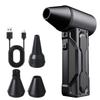 Type-C Charging Turbo Jet Fan 130000RPM Car Fan 5 Outlet Nozzles Portable Blowing Snow Cleaning Blower Tool Electric Air Duster