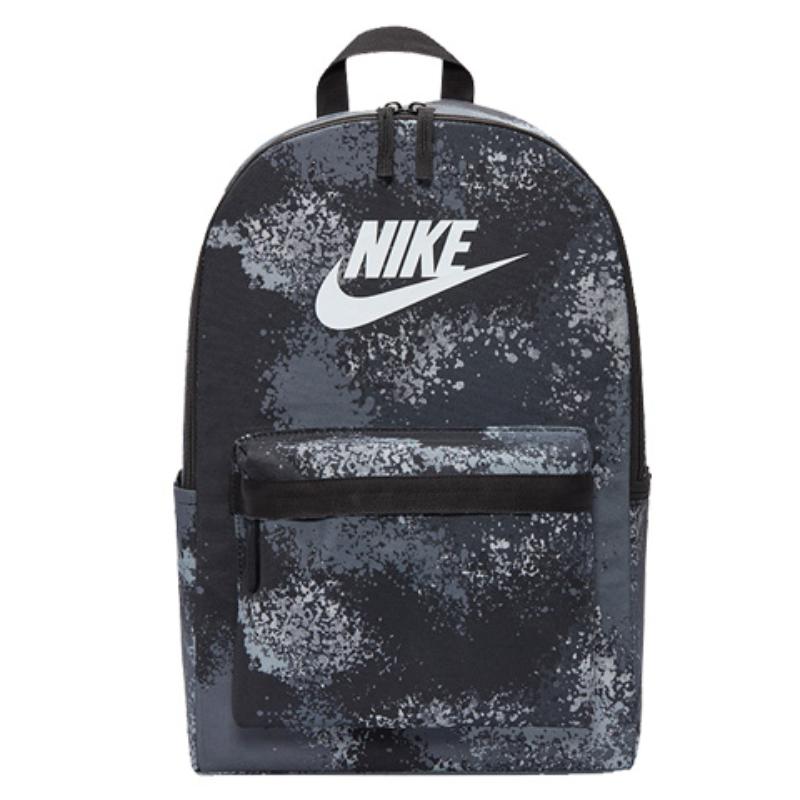 Nike Fabric Backpack Regular Unisex Black Gray Lightweight Casual DH9466-068