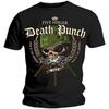 Ripleys Clothing Men's Official T-Shirt Five Finger Death Punch Warhead USA XX-Large Black