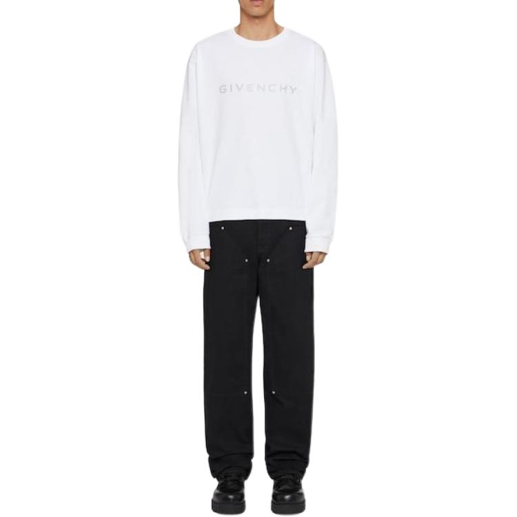 Givenchy logo-print cotton T-shirt BM71KK3YJ9-100