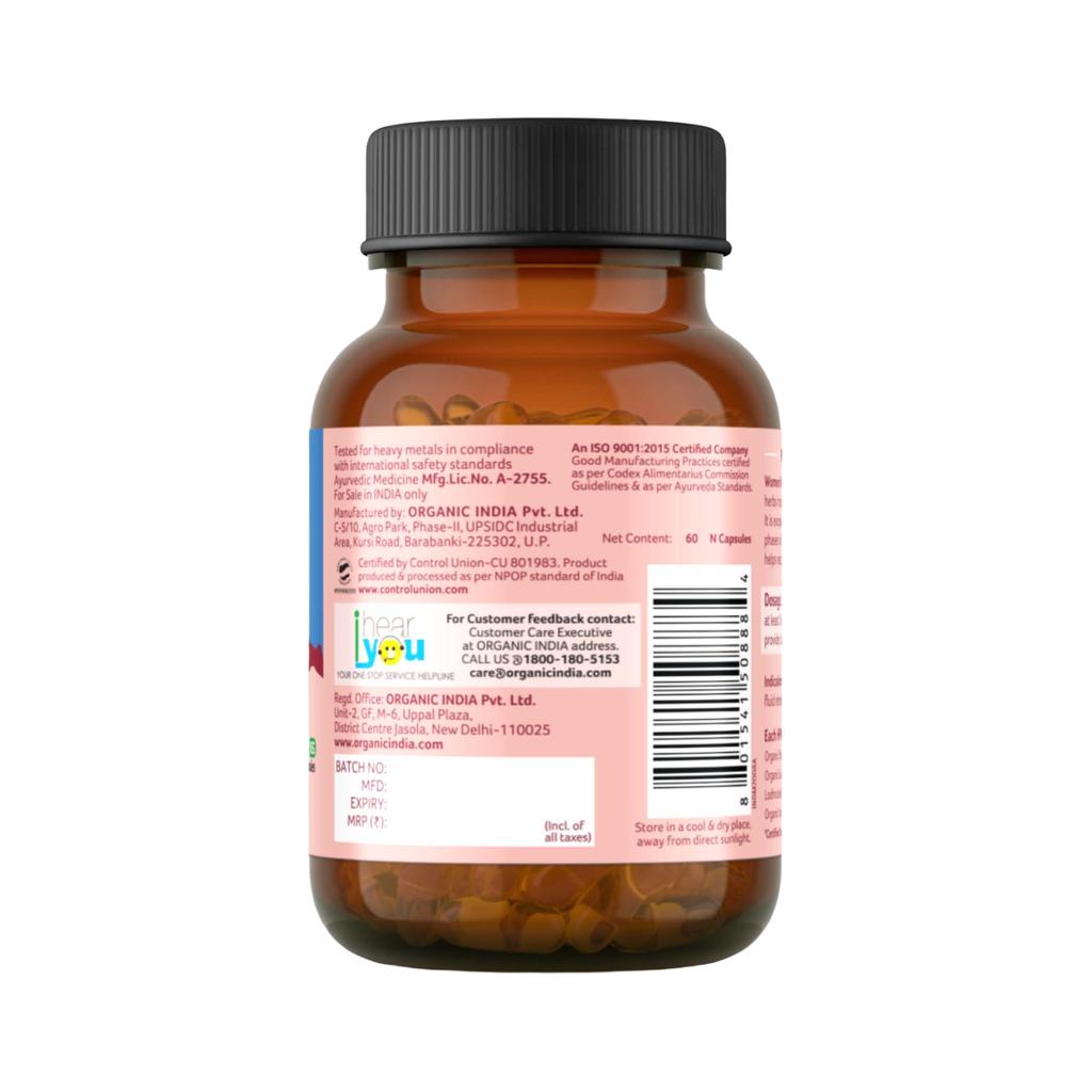 Das Wohlbefinden der Frauen (60 Kapseln, 350 mg), Das Wohlbefinden der Frauen, Bio-Indien