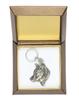 Shiba Inu, Japanese Small Size Dog – Silver-plated pendant with a dog in a decorative box, handbag decoration | Art-Dog