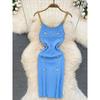 Summer Pure Desire Skinny Slimming Dress Chain Sling