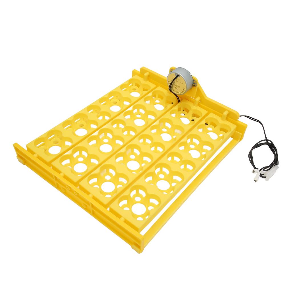 Egg Turning Tray Multifunction Automatic Egg Turner Incubator Tray for 16 Duck Eggs 16 Eggs 72 Quail Eggs Incubation
