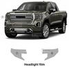 For GMC Sierra AT4 DENALI SLT - Car Protection Film Headlight Mirror Film TPU Clear Anti Scratch Sticker