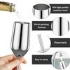 6Pcs Stainless steel wine glasses unbreakable metal cocktail glasses 220ml for drinking cocktails and wine in the at bar Cup