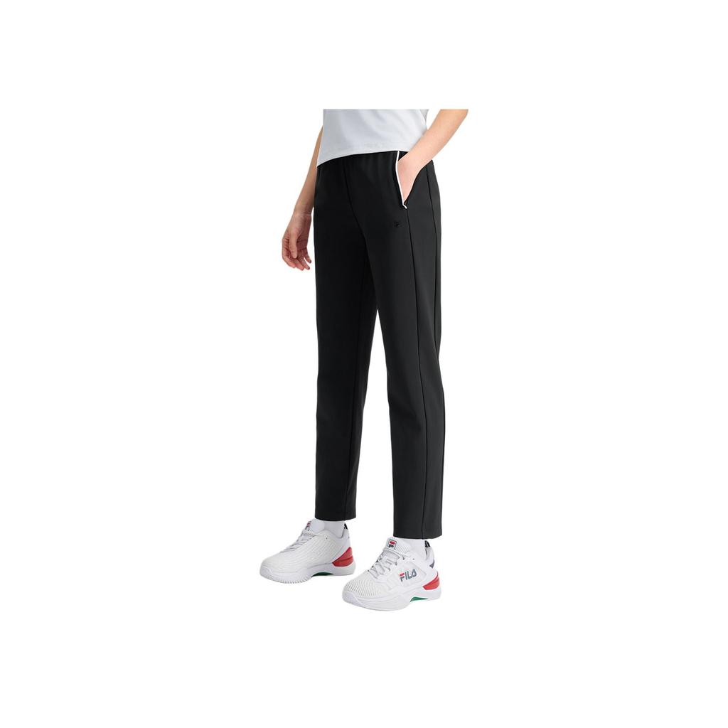 New FILA Casual Pants Women's Pitch Black A11W513608FBK
