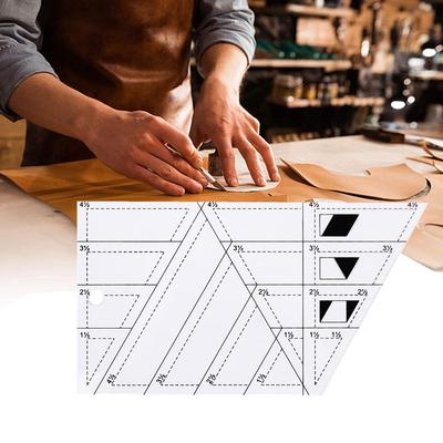 1pc Quilting Ruler Plastic Template Handmade Quilt Templates