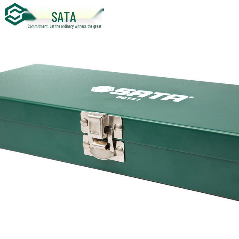 SATA 14-Piece Extra Long Ball End Hex Key Set, Metric