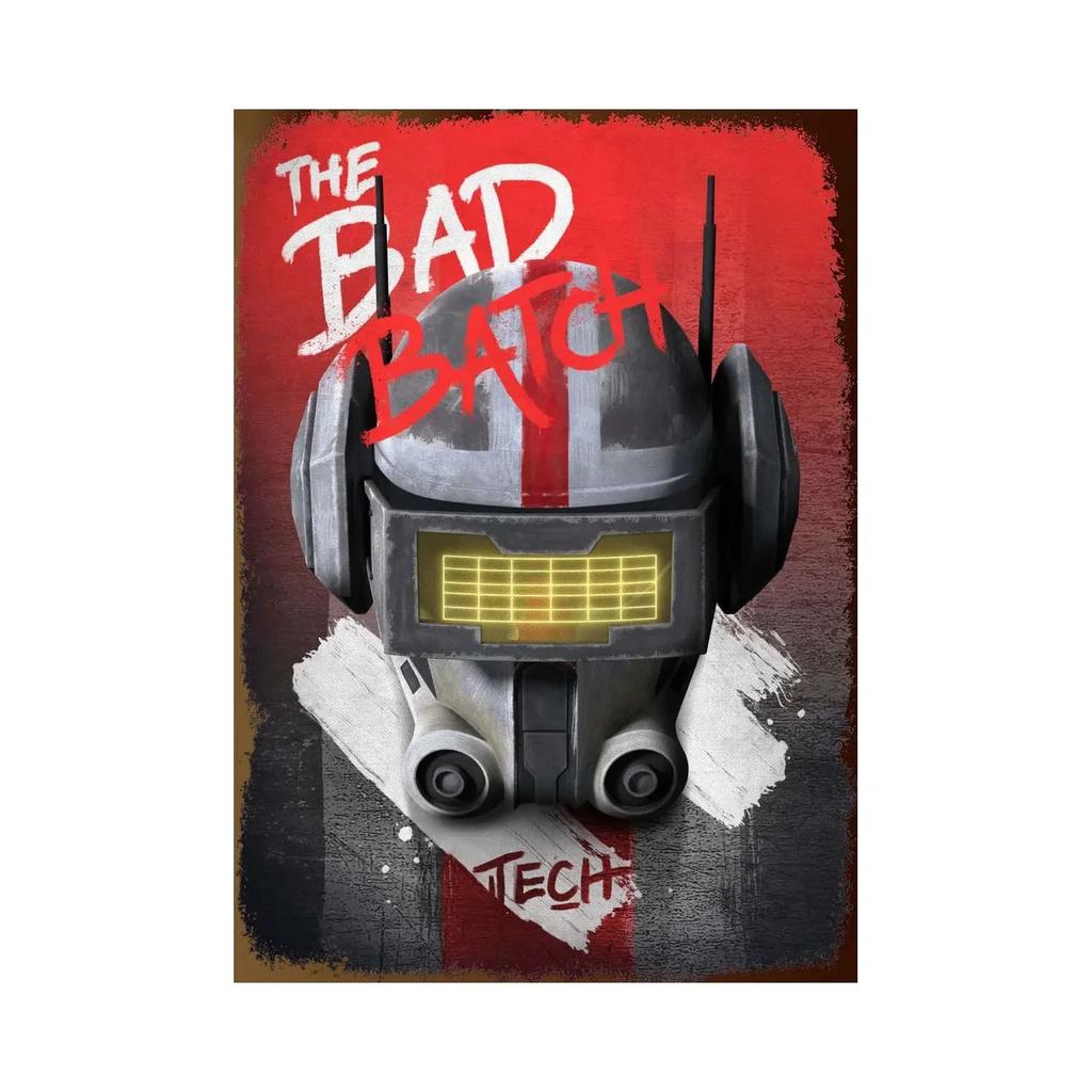 Miniso Classic Movie Metal Tin Sign Comics Posters and Prints Wall Art Picture for Living Room Home Decor