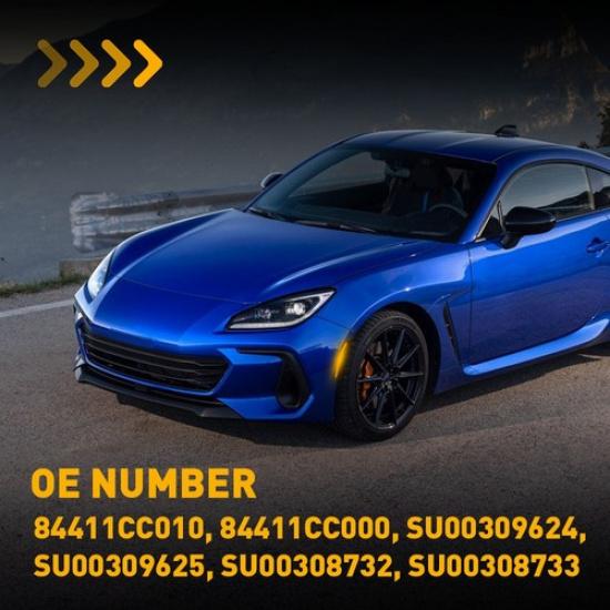 JDM Smoked Full LED Amber Side Marker Lights For -up Toyota GR86 Subaru BRZ