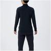 Mizuno Stretch Fleece Training Size 32MA0542 Men's Shirt, Black/Moc, 3XL,