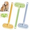Multi-functional Pet Hair Remover Brush Two-way Pet Hair Cleaner Portable Scraper Lint Brush  Home
