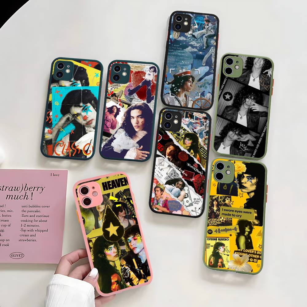 Popular Singer C-Conan G-Gray Phone Case For IPhone 16 15 14 13 12 11 Pro Max Plus X XS MAX Black Matte Phone Fundas