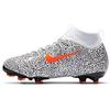 Nike Mercurial Superfly 7 Academy MG Grade School 'Safari' (Unisex) White / Black / Total Orange Kids' Soccer Shoes CV3182 180