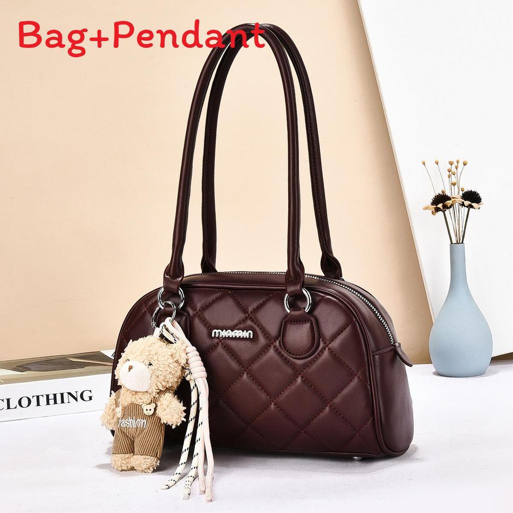 Waterfowl Shape Shoulder Bag With Stitching Details And Soft Construction For Casual Outings