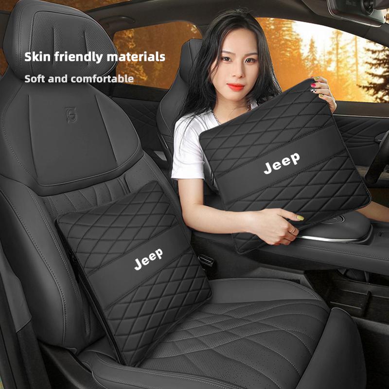 Folding Air Condition Quilt Car Seat Lumbar Support Cushion For Jeep Grand Cherokee Compass Wrangler JK Gladiator Renegade Patri ALX1