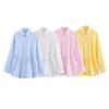 Women's Multi-Color Waist-Defining Tie-Up Fashion Shirt