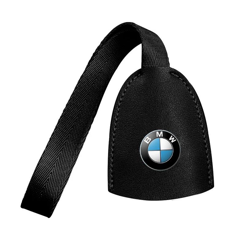 1/2pcs Leather Car Seat Back Hooks Portable Hanging Bag Rack For BMW E30 E34 E36 E39 E46 F10 F13 M Performance X1 F48 X3 X4 X5