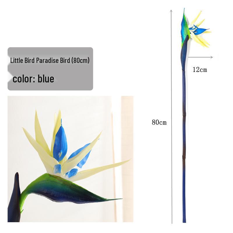 Soft Touch Bird of Paradise Artificial Flower - Large Strelitzia Stem