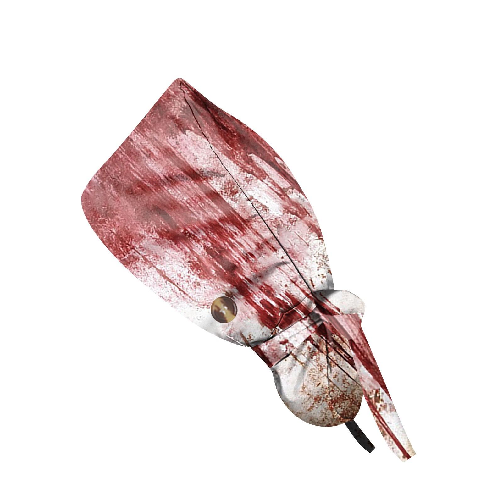 

Модная рабочая кепка с принтом на Хэллоуин, повседневная женская кепка с хвостиком, кепка с постиранной резинкой, кепка Baotou One Size