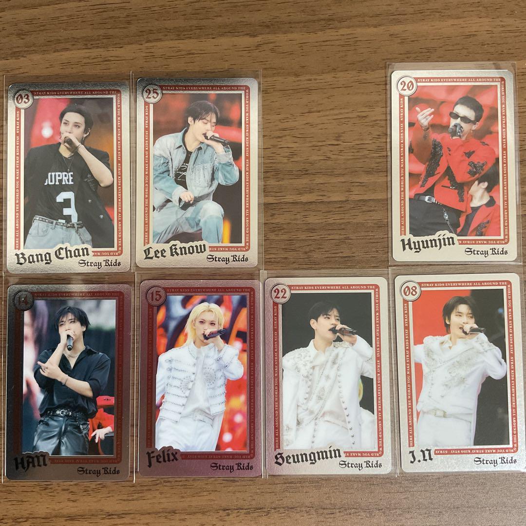 

[USED] Stray Kids dominATE Random Live Photo Cards (7-Piece Set)