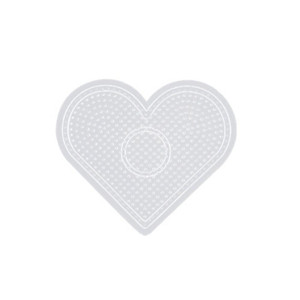 High Quality 5Mm Bean Board Hama Beads Tool Heat Resistant Fuse Beads Pegboards Clear Handmade Plastic Beads Boards Children Toy