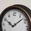 12 Inch Outdoor Waterproof Wall Clock Creative Retro Garden Courtyard Decorative Clock Living Room Bedroom Quartz Wall Watch