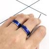 Stimmungsring Romantische Temperaturkontrolle Edelstahl Farbwechsel Geschenk für Paar Geschenke