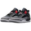 Zapatillas de Baloncesto Vintage Spizike Transpirables de Caña Baja Unisex Gris FQ1759-011