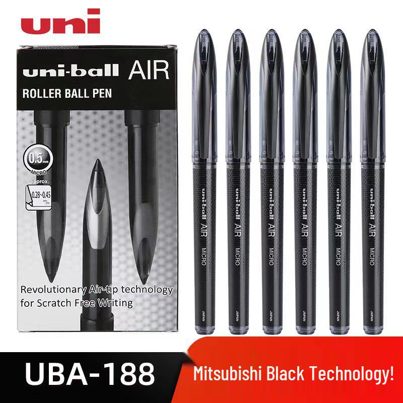 Uni Mitsubishi AIR Signature Black Neutral Manga Sketch Pen UBA-188M 0.7 mm