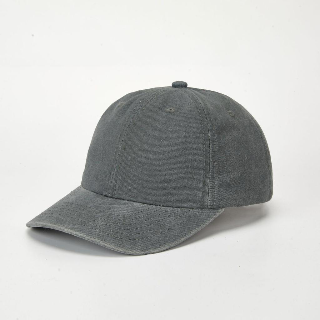 Washed baseball cap coating old solid color blank light version hat European and American retro cap hat women