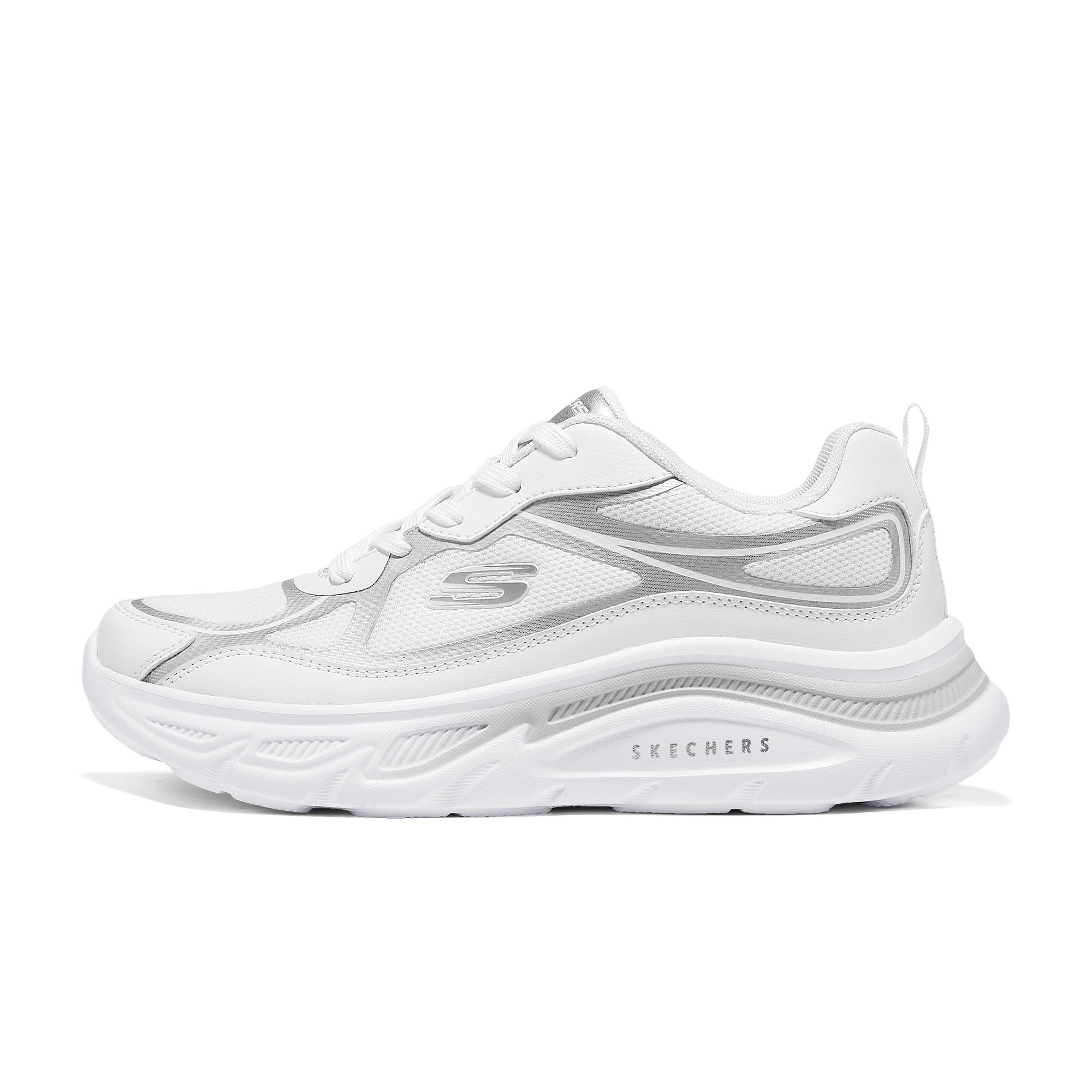 Skechers Mesh Comfortable Stylish Versatile Classic Low-Top Casual Shoes Women sneaker 898045-WSL 35
