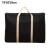 High Quality Extra Large Moving Luggage Bags 4 Sizes Waterproof Non-woven Fabric Cubes Black Laundry Shopping Bag