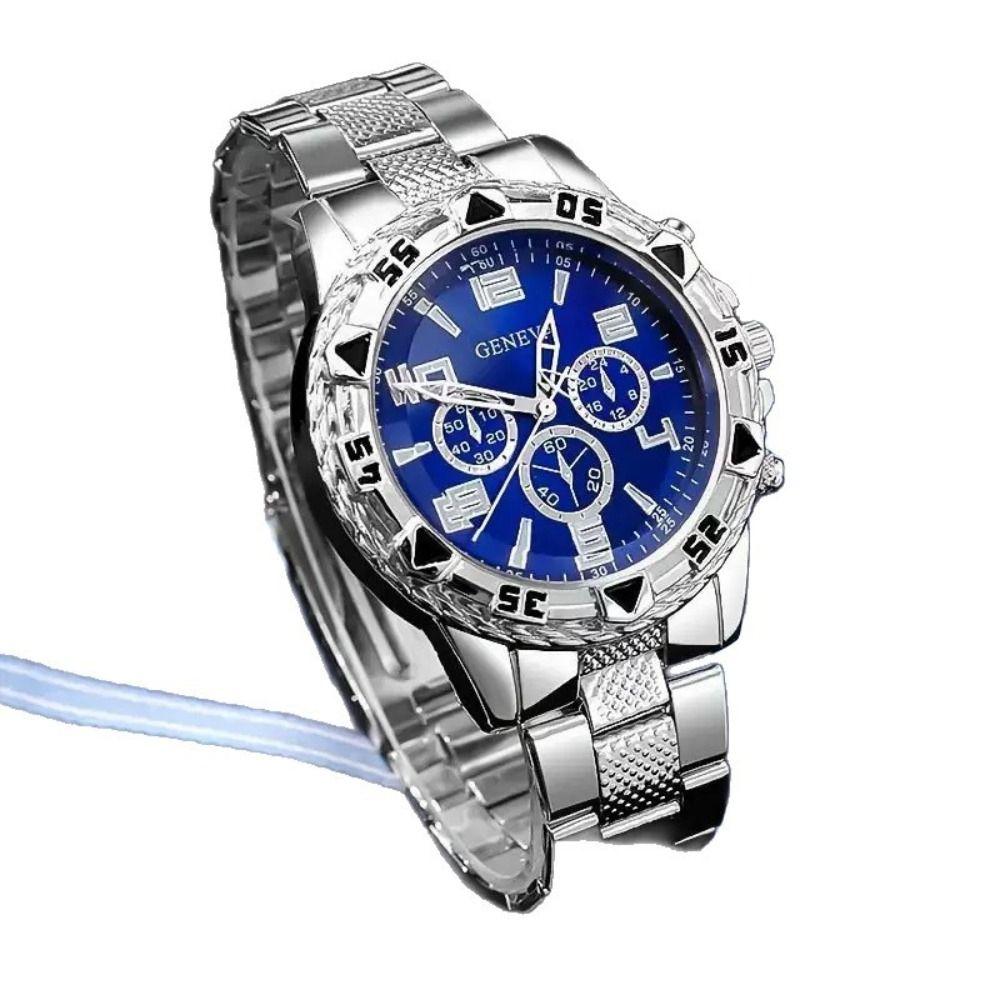 Casual Quartz Watch Stainless Steel Watchband Business Watch High Quality Men Wristwatch