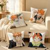 Anime H-Haikyuu Shoyo Hinata Square Double-Sided printed Pillow Case Bedroom Bedside Pillow Sofa Cushion Cover