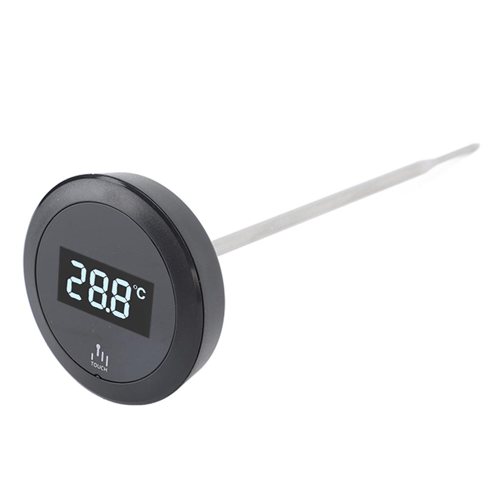 Digital Touch Screen Thermometer IP65 Waterproof Thermometer with Stainless Steel Probe Backlight