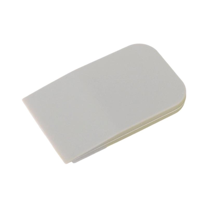 Flat Edge Silicone Makeup Brush Gentle Streakless Coverage Nonabsorbent Quick Wash Long Lasting Beauty Essential