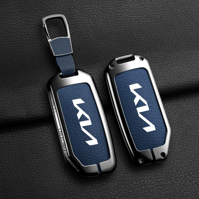 2026 Horká nálepka na auto Kožené pouzdro na klíče od auta Kryt pro KIA Sportage R GT Stinger Sorento Ceed Cerato Forte Niro Soul Tellurid