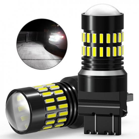 2X AUXITO 3157 4057 LED 6000K White Turn Signal Light Bulb For Ford 48H
