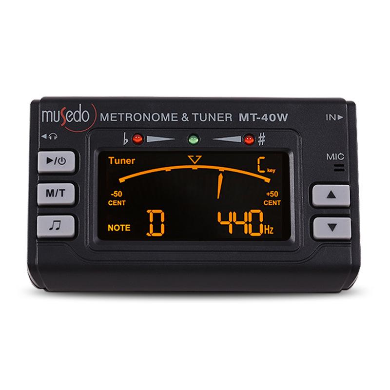 Little Angel MT40W Drie-in-één Blaasinstrument Tuner & Metronoom voor Saxofoon & Dwarsfluit