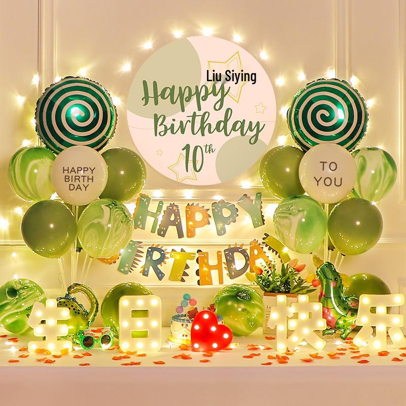 

10th Birthday Party Decorations with Balloons for Kids Standard Option