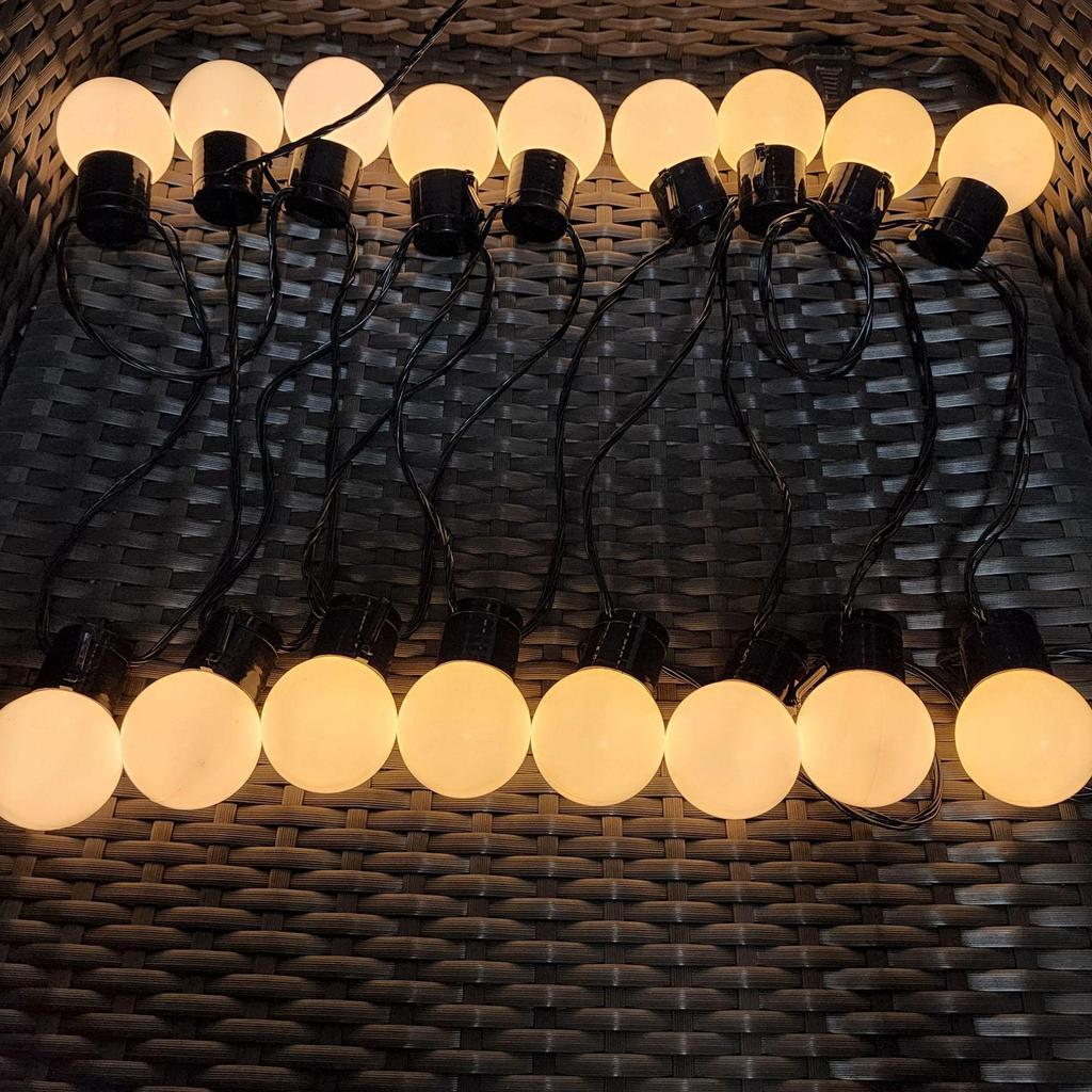 LED Round Ball String Lights - Wedding, Party & Holiday Decor