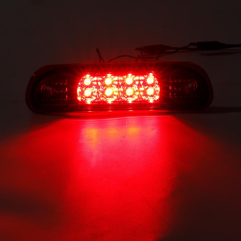 Artudatech LED Third Brake Light Stop Lamp 55155140 For Jeep Grand Cherokee 1999 2000 2001 2002 2003 2004 Red Car Accessories