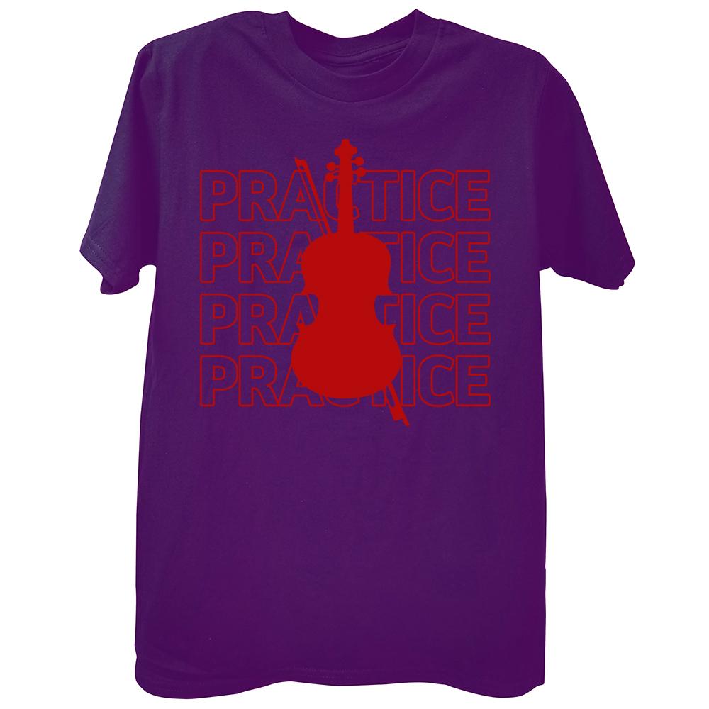 Ling Ling Violin Practice 40 Hours A Day T Shirts Streetwear Short Sleeve Birthday Gifts Summer Music Tshirt Mens Clothing