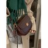 Bag Leather Saddle Bag Women'S Bag Retro Underarm Bag Premium Messenger Small Bag Luggage